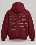 A.M. Paradox (10 Year Anniversary Hoodie) - Burgundy