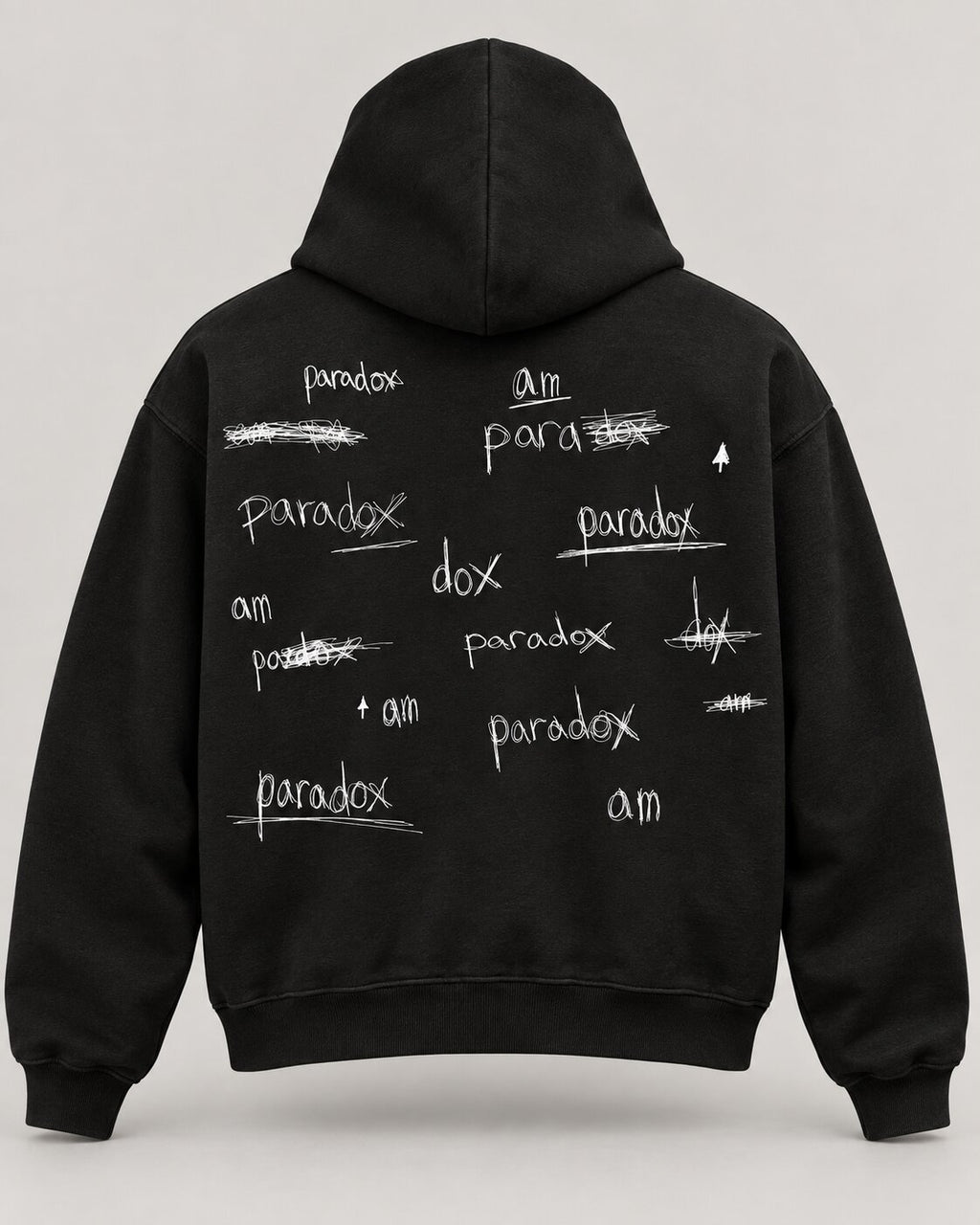 A.M. Paradox (10 Year Anniversary Hoodie) - Black