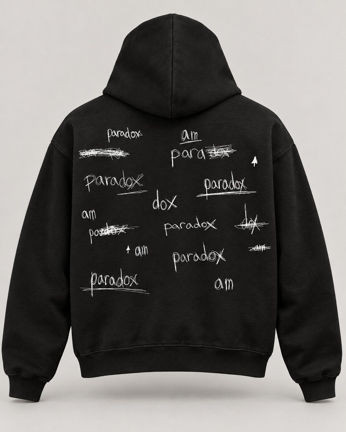 A.M. Paradox (10 Year Anniversary Hoodie) - Black