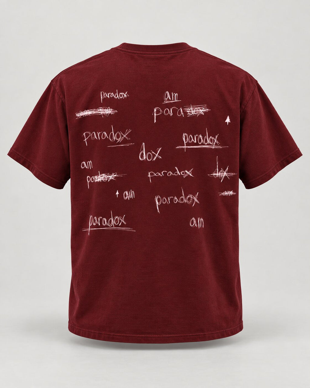 A.M. Paradox (10 Year Anniversary Tee) - Burgundy