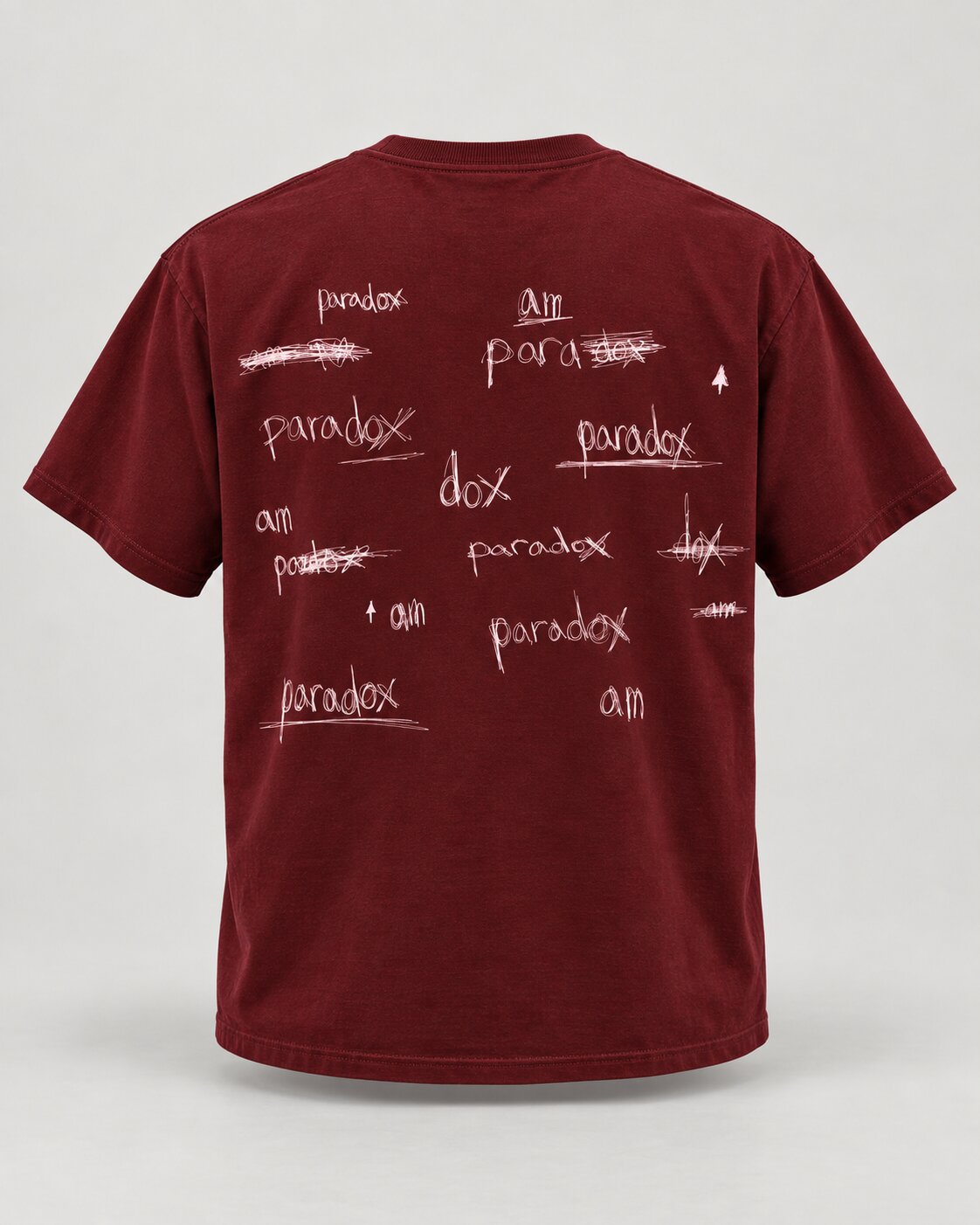 A.M. Paradox (10 Year Anniversary Tee) - Burgundy