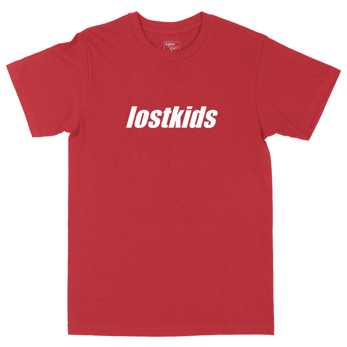 Lost Kids Forever Tee - Red