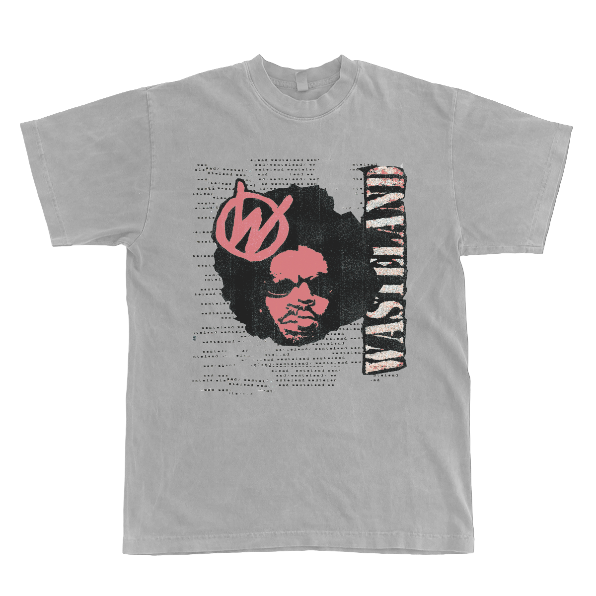 Wasteland Brent Tee - Dark Silver – Lost Kids Forever (Brent Faiyaz)