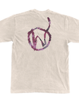 Wasteland Textured Logo Tee - Ivory