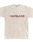 Wasteland Textured Logo Tee - Ivory